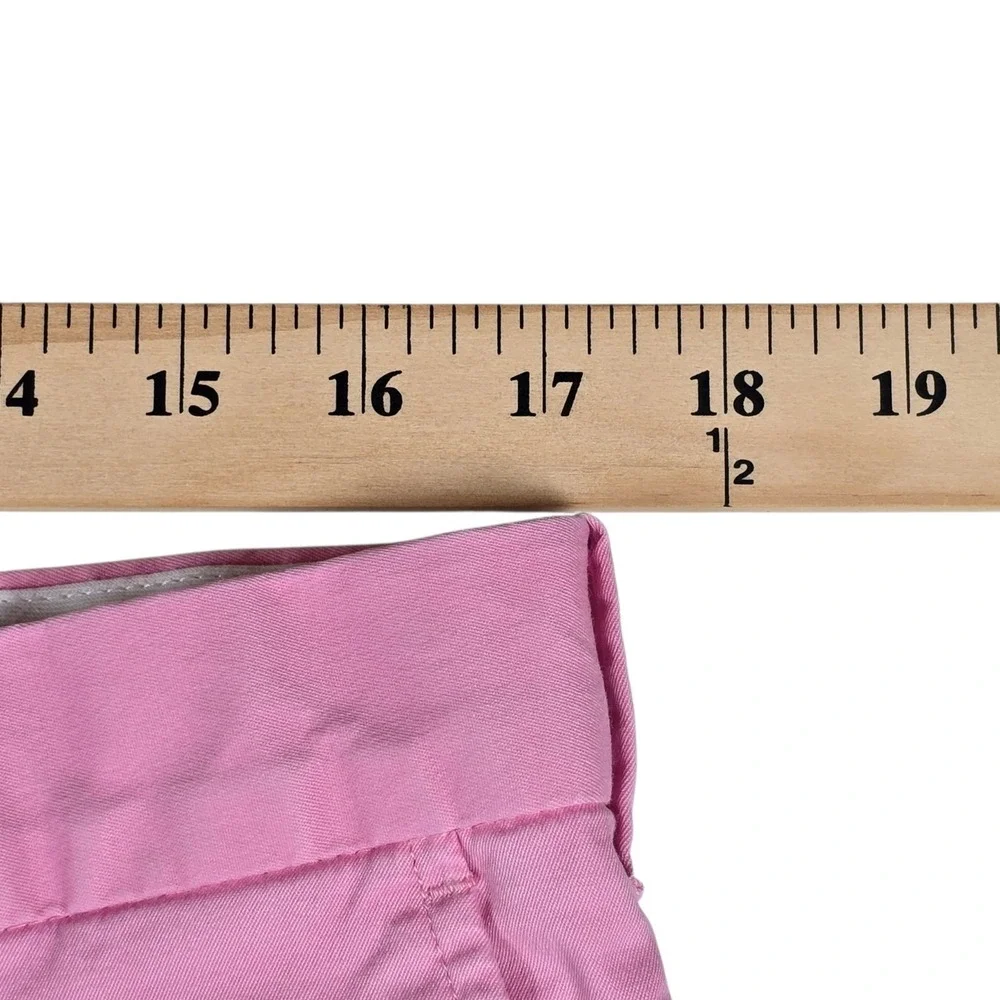 Polo Golf Ralph Lauren Classic Fit Polo Shield Pink Chino Shorts- Men's Size 34